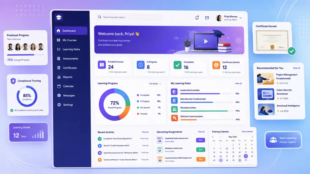 Corporate Learning & Training Platform-image