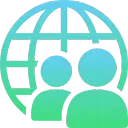 Time Zone & Communication Aligned-icon